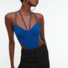 Női body Trendyol TPRSS22BD0007/Black