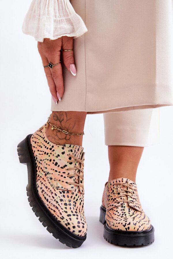 Női bőr Brogues Oxfords Maciejka
