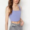 Női crop top Trendyol Knitted