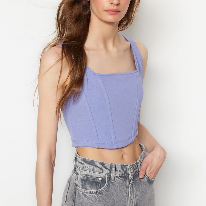 Női crop top Trendyol Knitted