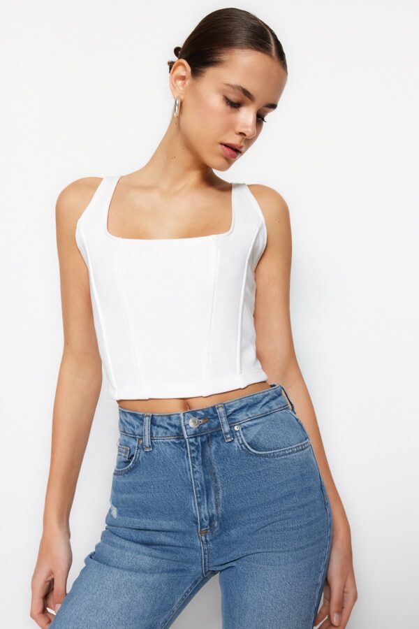 Női crop top Trendyol Knitted