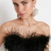 Női  crop top Trendyol Ostrich