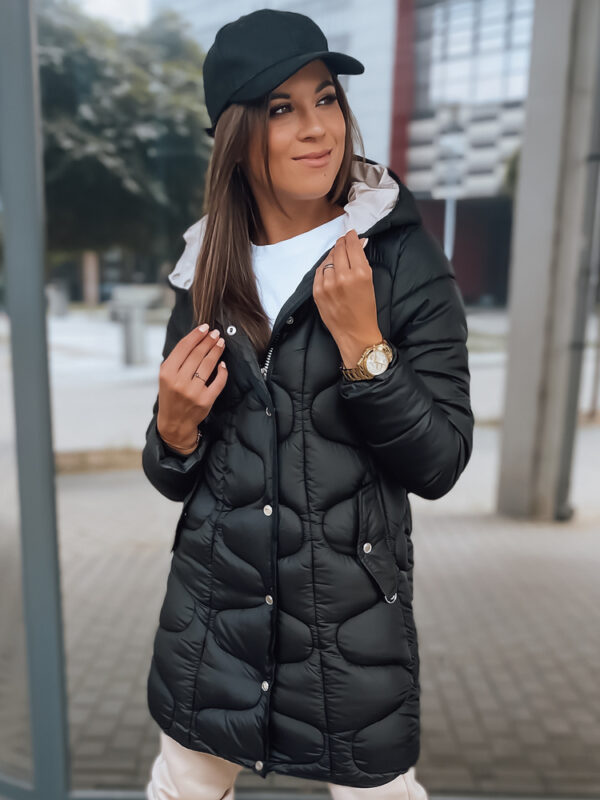 Női dzseki LORET fekete színben Dstreet