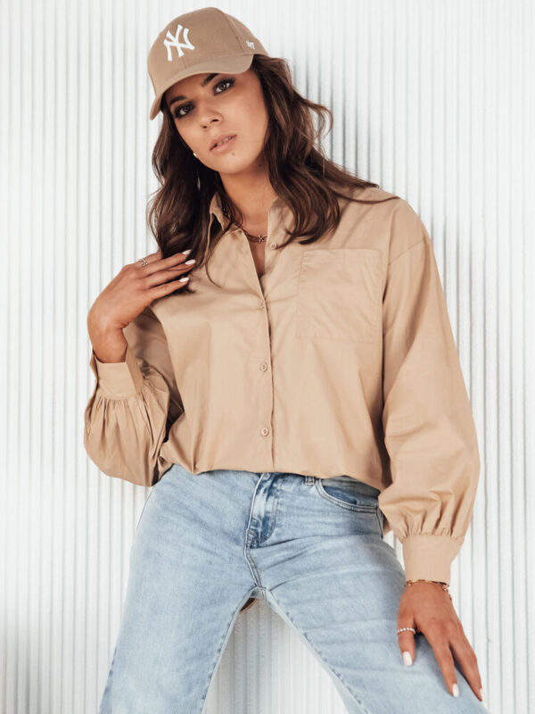 Női elegáns ing KLARA Szín Camel DSTREET