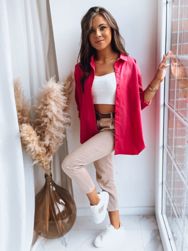 Női elegáns ing STAY COMFY Szín Rózsaszín DSTREET