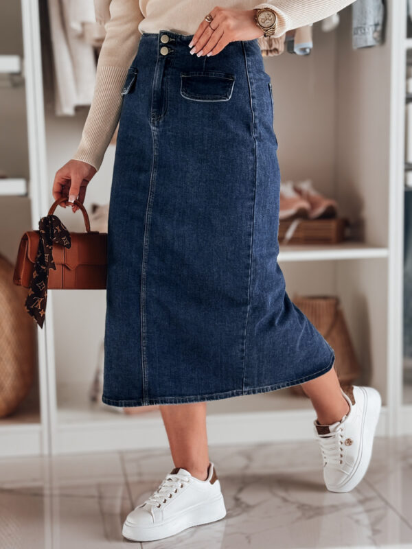 Női farmer midi szoknya BLUEVIC kék Dstreet