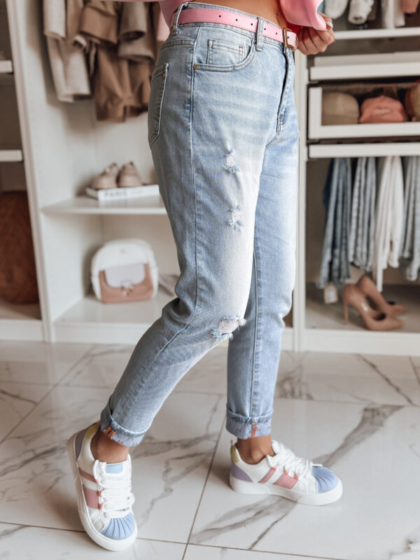 Női farmer mom fit nadrág DEMILOVE kék Dstreet