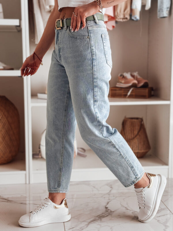 Női farmer mom fit nadrág JEANMOM kék Dstreet