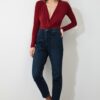 Női farmer nadrág Trendyol High Waist