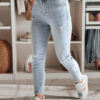 Női farmer slim fit STEFANIA kék Dstreet