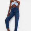 Női farmernadrág Trendyol High Waist