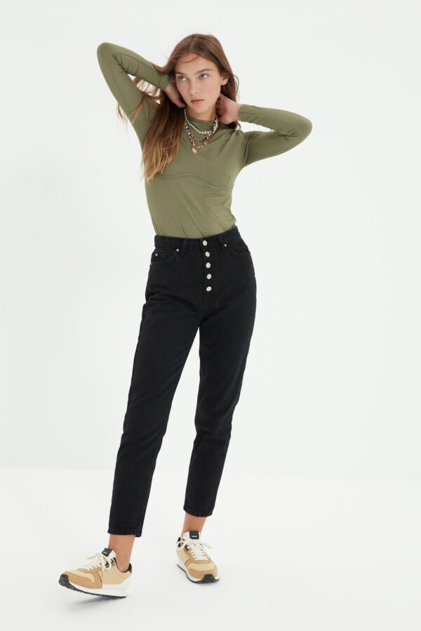 Női farmernadrág Trendyol High Waist