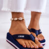 Női flip-flop Big Star Navy blue