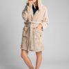 Női fürdőköpeny LaLupa LaLupa_Bathrobe_LA001_Light_Grey