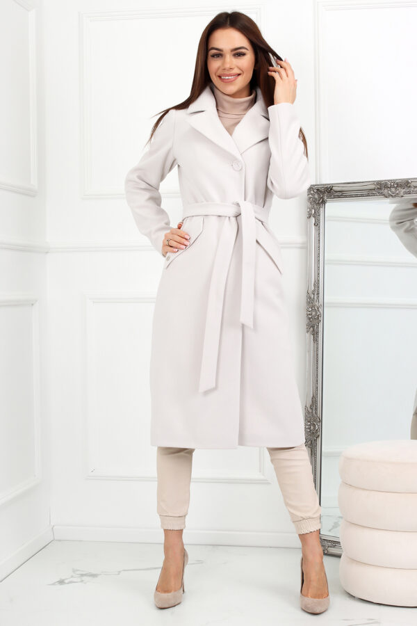 Női fürdőköpeny Merce Merce_Coat_Manuela_Light_Grey
