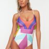 Női fürdőruha Trendyol Multicolored