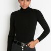Női garbó Trendyol Upright Collar