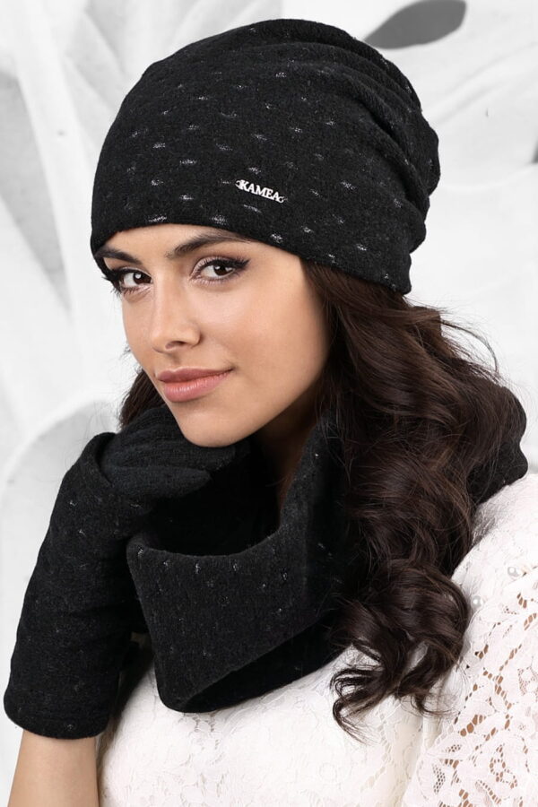 Női hajpánt Kamea Kamea_Snood_K.18.862.08_Black