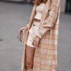 Női kabát FASARDI Beige