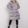 Női kabát Fashionhunters i523_LC-KR-2409.27Xciemny szary