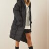Női kabát Happiness İstanbul AV00029/Black