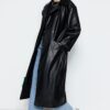 Női kabát Trendyol TWOAW23TR00016/Black