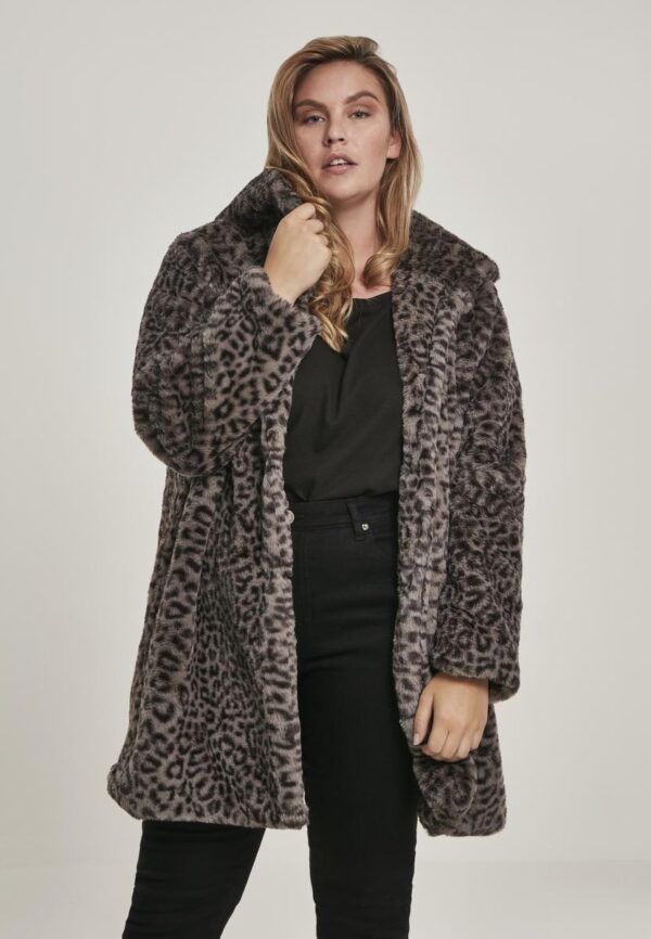 Női kabát Urban Classics Leo Teddy