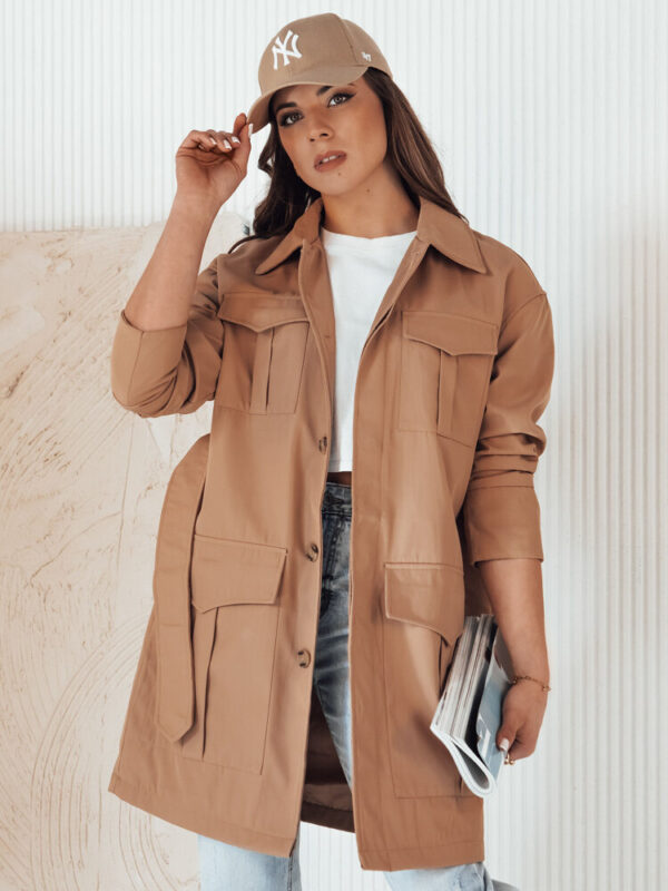 Női kabát VERMONT Camel szinű Dstreet