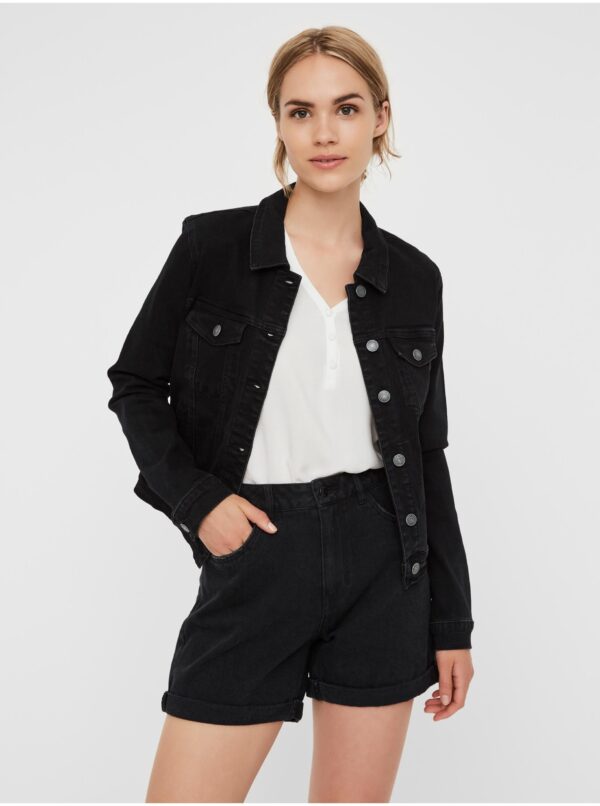 Női kabát Vero Moda Black Denim