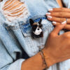 Női kitűző DOG BROOCH Szín  DSTREET