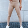 Női leggings LOOK ME Szín Camel DSTREET