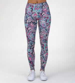 Női leggings Mr. GUGU & Miss GO FRACTAL PATTERN
