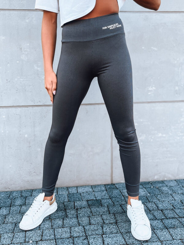 Női leggings SIMPLE LIFE Szín Szürke DSTREET