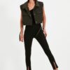 Női leggings Trendyol TWOAW22TA0004/Black