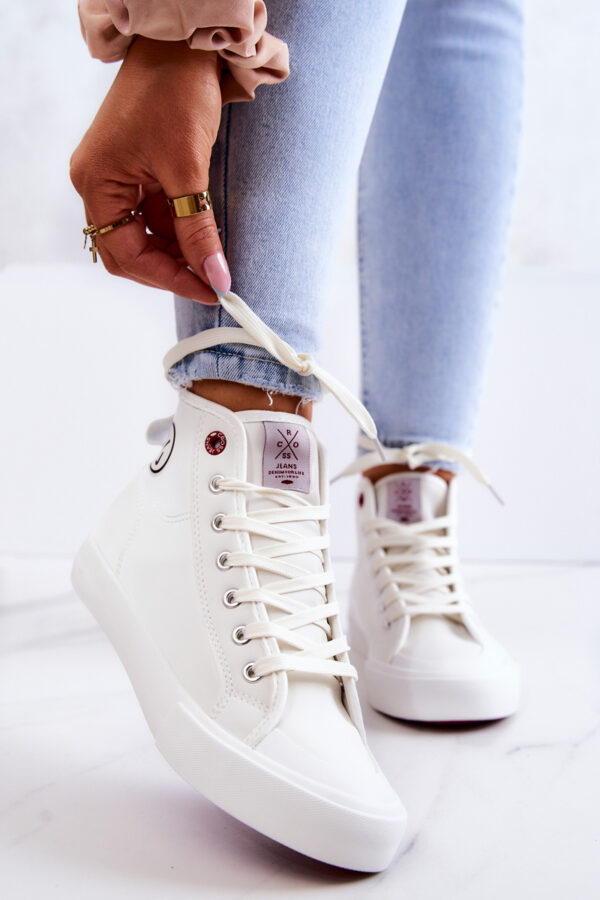 Női magas tornacipő Cross Jeans