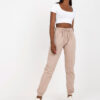 Női melegítő alsó Fashionhunters Beige