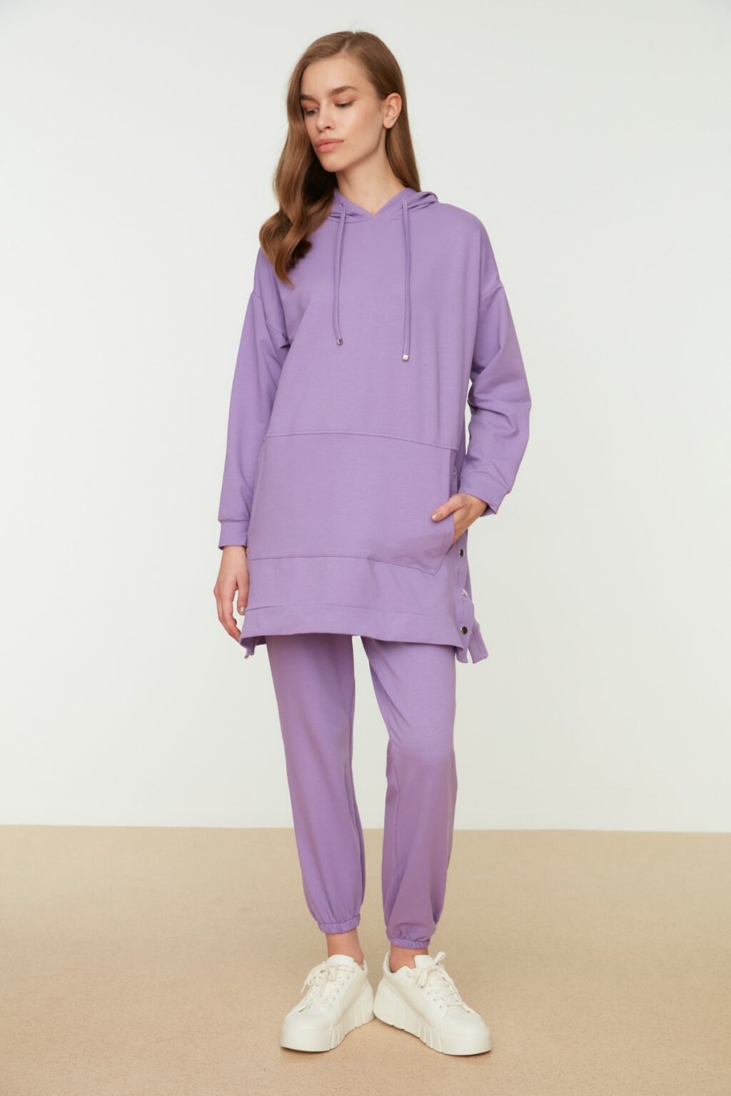 Női melegítő együttes Trendyol Hooded