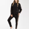 Női melegítőnadrág Look Made With Love BLK-GLD