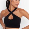 Női melltartó Trendyol TWOAW23SS00002/Black