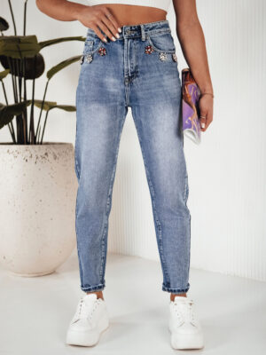 Női mom fit farmer MOM Szín Kék DSTREET