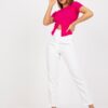 Női nadrág Fashionhunters White