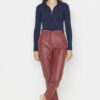 Női nadrág Trendyol Leather