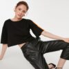 Női nadrág Trendyol Leather