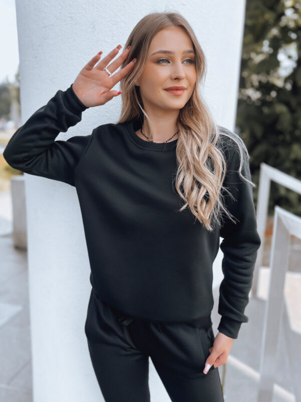 Női nem kapucnis pulóver FASHION II Szín Fekete DSTREET