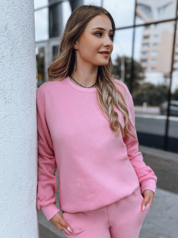 Női nem kapucnis pulóver FASHION II Szín Rózsaszín DSTREET
