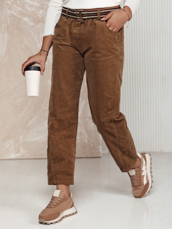 Női oversize FEMCORD nadrág övvel camel Dstreet