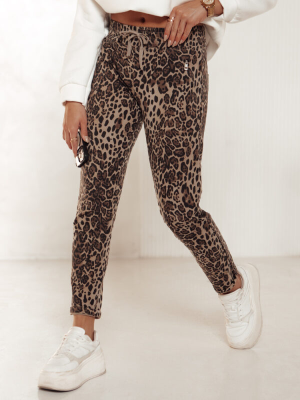 Női oversize LEOPRINT melegítőnadrág leopárdmintás Dstreet