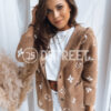 Női oversize dzseki FORTY Szín Camel DSTREET