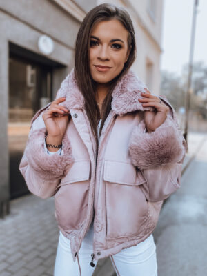 Női oversize dzseki OLIVIERA Szín Rózsaszín DSTREET