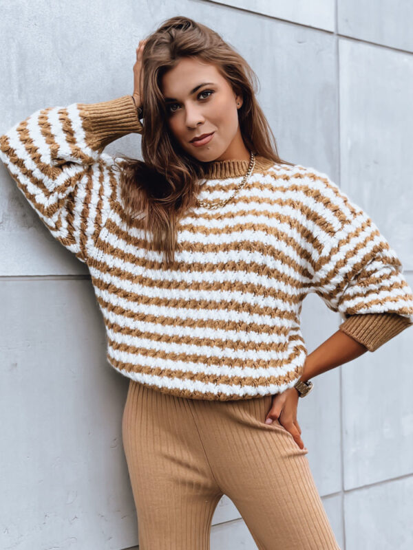 Női oversize pulóver DRACO Szín Camel DSTREET